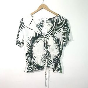 H&M fern top size 6